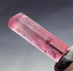 Rare Baby Pink Color Tourmaline Crystal From Afg