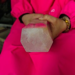 4.07LBNatural Powder Crystal Tower Column Wand Obelisk Mineral Healing1.85kg