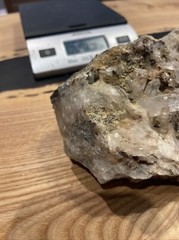 Display Specimen Quartz Cluster W/ Other Unidentified Minerals Estate Find 3lb14