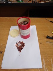 Tub Of Shellac Crystals 50 MM X 90 MM Smalley’s Chemists