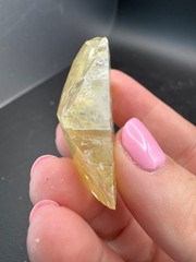 6699 Fabulous Calcite Clear Yellow Crystal Hu Nan 22g