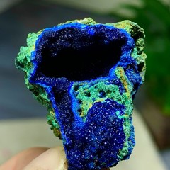 16G BEST NATURAL Azurite/Malachite crystalminerals specimens-